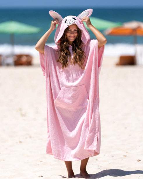 Snuggs Poncho Towel Rabbit